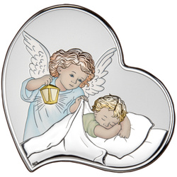 Obrazek srebrny Aniołek Twój Anioł Stróż DS51C