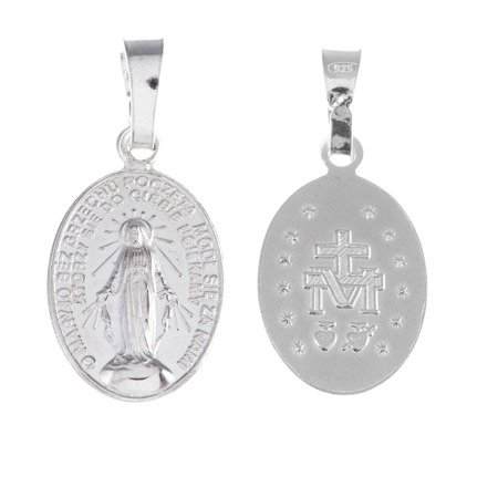 Medalik srebrny - Matki Bożej Niepokalanej Cudowny Medalik MM002	